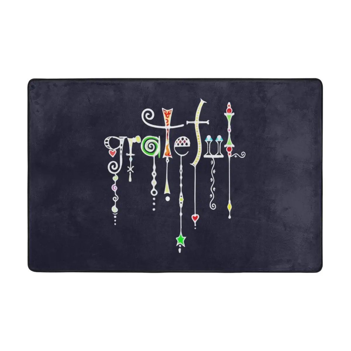 Grateful Jewelry Doormat Carpet Mat Rug Polyester Non-Slip Floor Decor Bath Bathroom Kitchen Balcony 60x90
Grateful Jewelry Doormat Carpet Mat Rug Polyester Non-Slip Floor Decor Bath Bathroom Kitchen Balcony 60x90