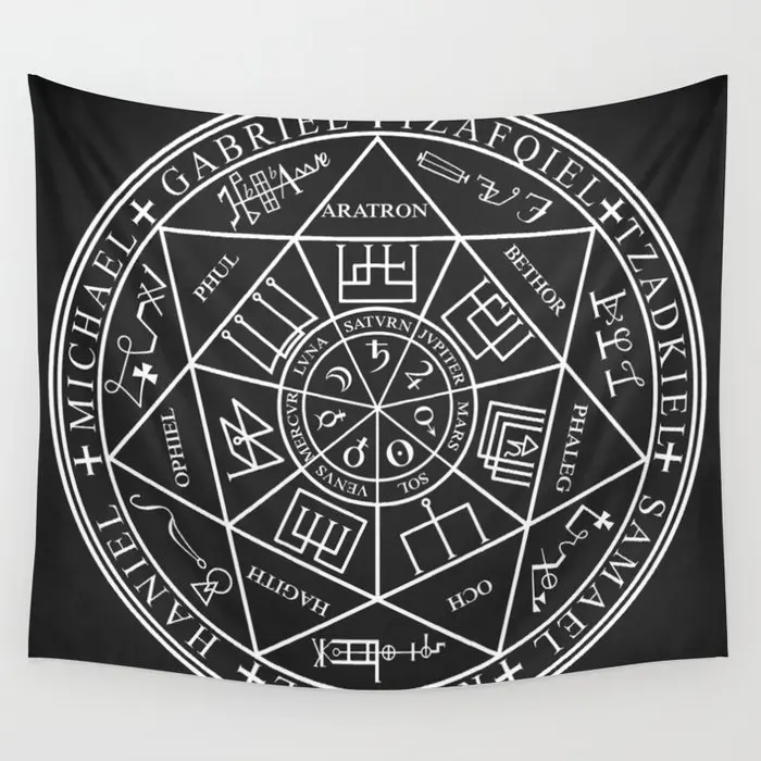 Seals Of The Seven Archangels Tapestry Wall Hanging Beach Throw Rug Blanket Camping Tent Travel Sleeping Pad Tapestry
Seals Of The Seven Archangels Tapestry Wall Hanging Beach Throw Rug Blanket Camping Tent Travel Sleeping Pad Tapestry