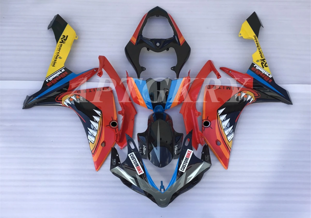 New ABS Plastic Shell Motorcycle Fairing kit Fit For YAMAHA YZF R1 2007 2008 YZF-R1 YZF 1000R Bodywork set Custom Shark
New ABS Plastic Shell Motorcycle Fairing kit Fit For YAMAHA YZF R1 2007 2008 YZF-R1 YZF 1000R Bodywork set Custom Shark