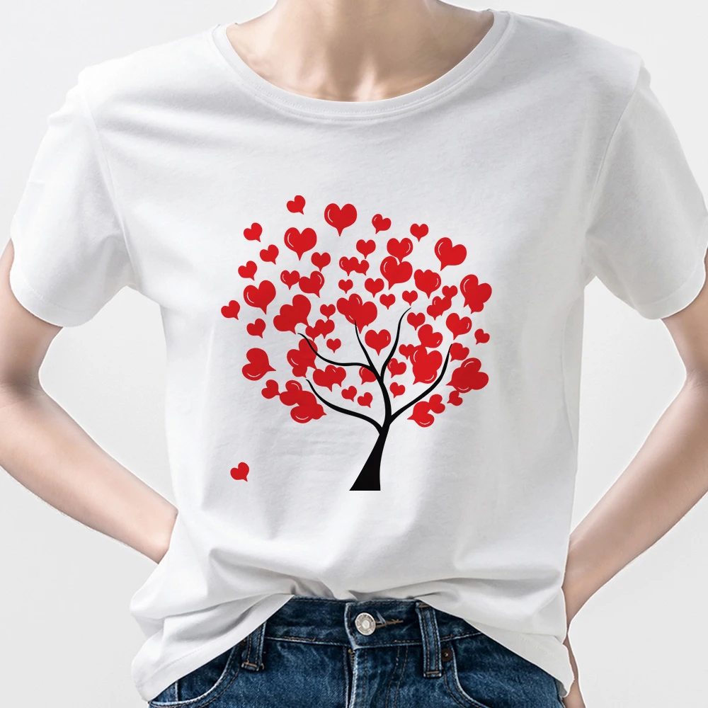 2021 New Couple T Shirts Women Love Tre Graphic Short Sleeve Creative lover T-shirt Ashion European Fashion Breathable Hipster
2021 New Couple T Shirts Women Love Tre Graphic Short Sleeve Creative lover T-shirt Ashion European Fashion Breathable Hipster