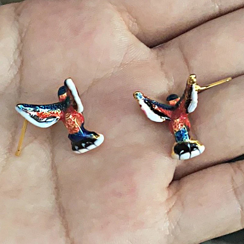 Hummingbird Earrings Hummingbird Shaped Oil Drop Earrings Small Exquisite Individual Earrings Simple Cute Earrings Jewelry New
Hummingbird Earrings Hummingbird Shaped Oil Drop Earrings Small Exquisite Individual Earrings Simple Cute Earrings Jewelry New