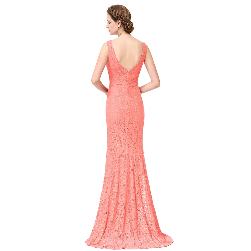 Lace Evening Dresses Sleeveless Robe De Soiree R177 V-Neck Tank Elegant Vestidos Mermaid Floor Length Women Formal Party Gowns
Lace Evening Dresses Sleeveless Robe De Soiree R177 V-Neck Tank Elegant Vestidos Mermaid Floor Length Women Formal Party Gowns