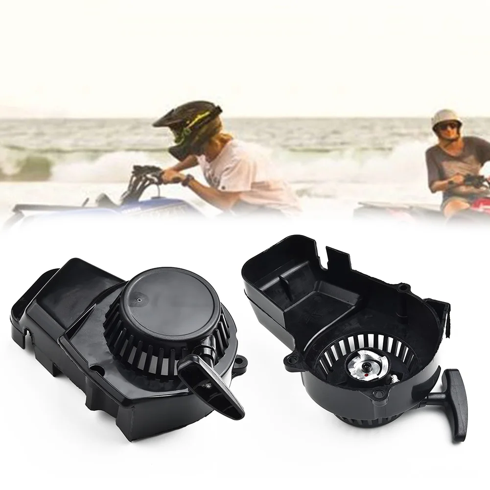 1pc Pull Starter Aluminum Black For most 43/47/49cc 2-stroke pocket bikes Start Durable High quality
1pc Pull Starter Aluminum Black For most 43/47/49cc 2-stroke pocket bikes Start Durable High quality