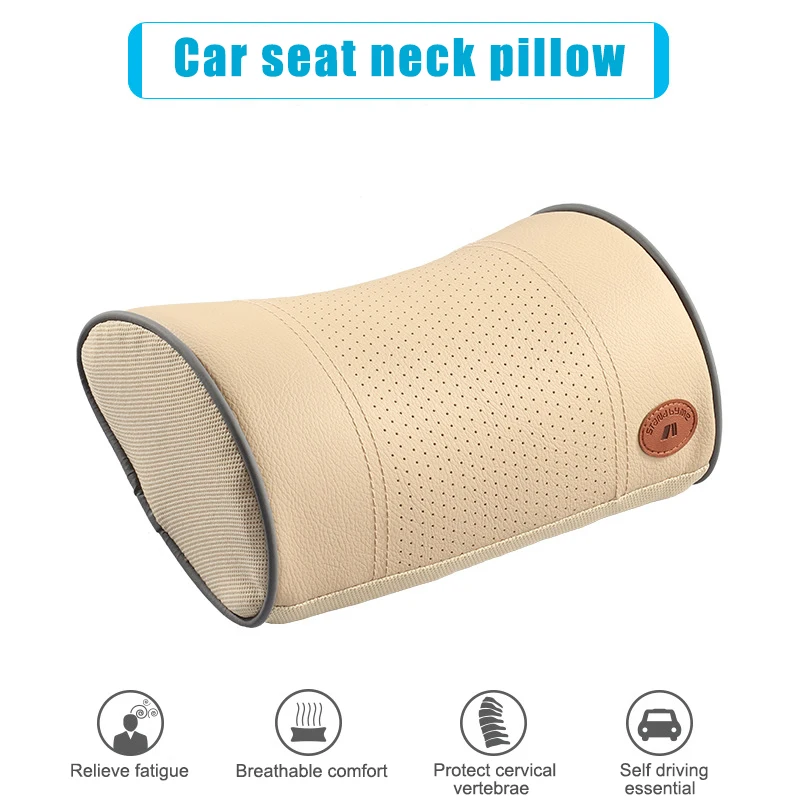 Автомобильная подушка для подголовника защита шеи u-образная автомобильного