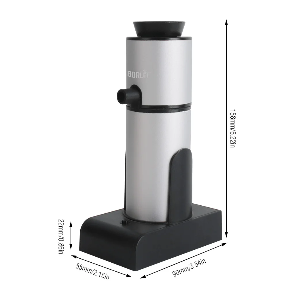 BORUiT Smoke Infuser Portable Molecular Cuisine Smoking Gun Food Cold Generator Meat Burn Smokehouse Cooking for BBQ Grill | Дом и сад