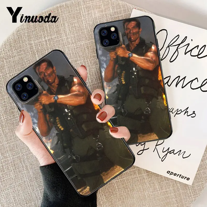 Арнольд Шварценеггер Commando movie 2017 постер чехол для телефона iPhone 11 PRO MAX i11 pro