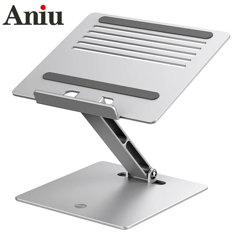 Laptop Stand Riser Height Adjustable Aluminum Foldable Tablet Stand Desktop Notebook Cooling Holder for MacBook 11-17 inch
Laptop Stand Riser Height Adjustable Aluminum Foldable Tablet Stand Desktop Notebook Cooling Holder for MacBook 11-17 inch
