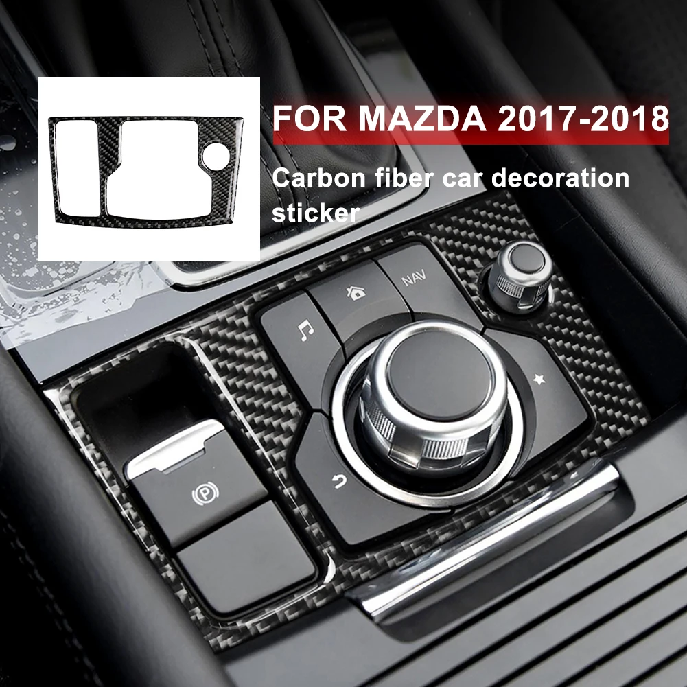 Car Interior Carbon Fiber Center Console Durable Wrap Protector Carbon Fiber Decoration Sticker For Mazda Axela Atenza 2017-2018
Car Interior Carbon Fiber Center Console Durable Wrap Protector Carbon Fiber Decoration Sticker For Mazda Axela Atenza 2017-2018
