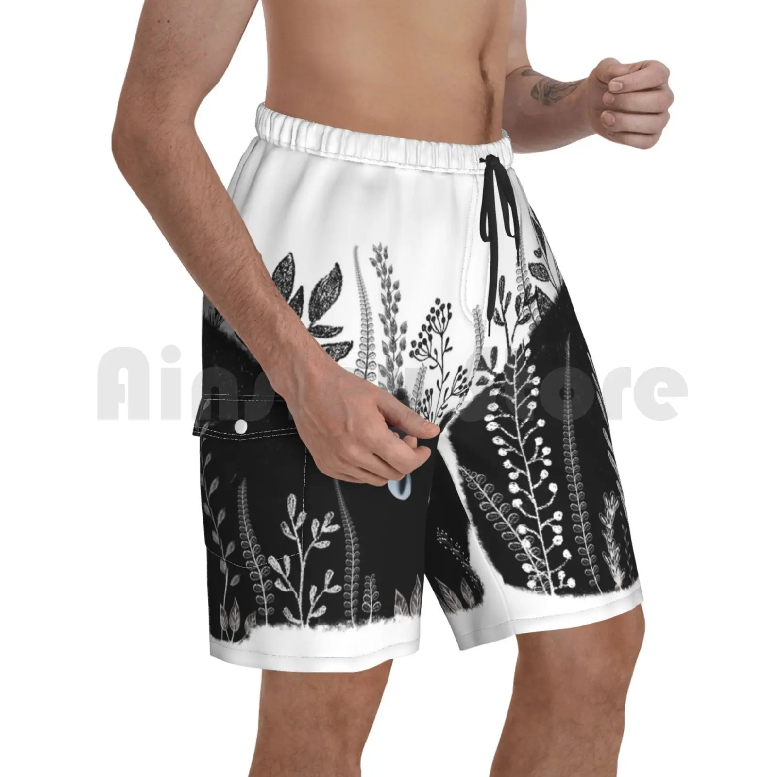 Beach Shorts Garden Cat In Black And White Cat Kitty Kitten Black Cat Garden Outside
Beach Shorts Garden Cat In Black And White Cat Kitty Kitten Black Cat Garden Outside