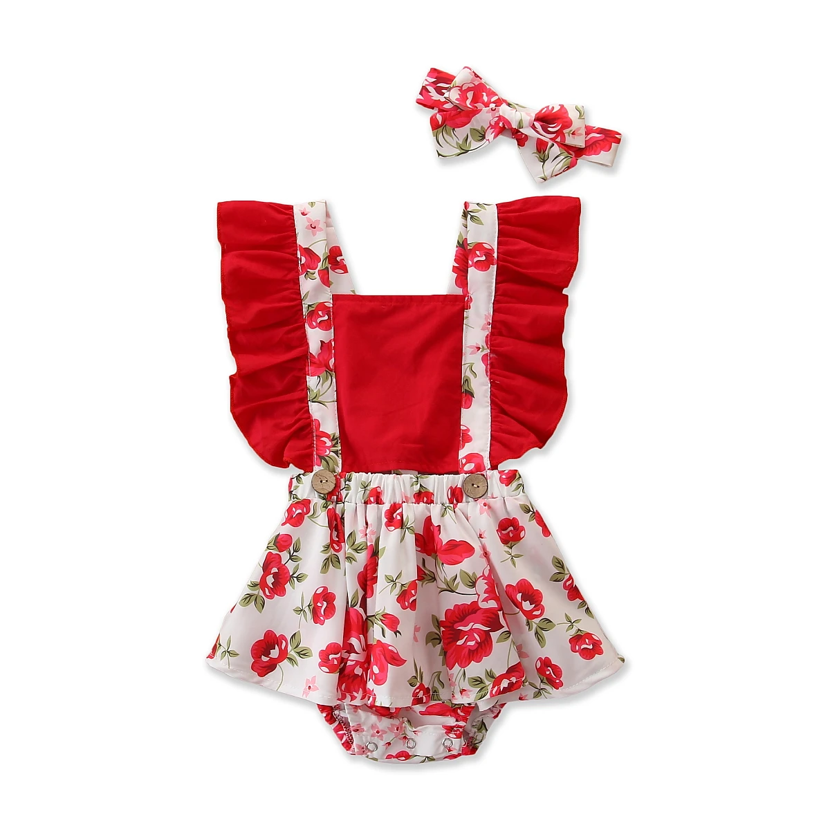 Baby Girl Clothes Splice Sleevless Romper Jumpsuit Playsuits Ruffled Outfit Summer Backless Sunsuit
Baby Girl Clothes Splice Sleevless Romper Jumpsuit Playsuits Ruffled Outfit Summer Backless Sunsuit