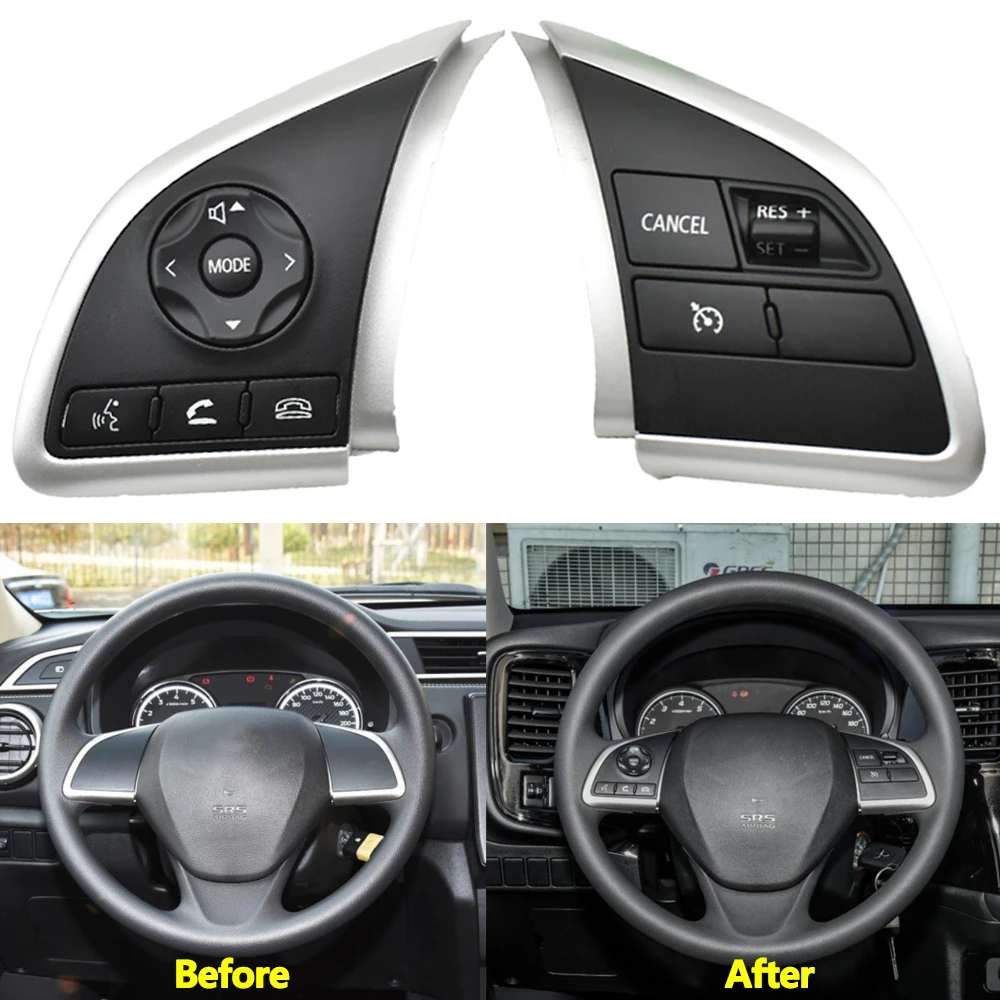 Cruise Control Switch Steering Wheel Button Audio Bluetooth Switch For Mitsubishi ASX 2013 2014 2015 2016 2017 2018 2019
Cruise Control Switch Steering Wheel Button Audio Bluetooth Switch For Mitsubishi ASX 2013 2014 2015 2016 2017 2018 2019