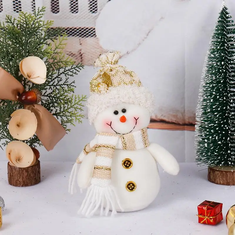 creative gift Cute christmas ornaments Old man snowman doll Christmas ornaments White santa White gold doll decoration
creative gift Cute christmas ornaments Old man snowman doll Christmas ornaments White santa White gold doll decoration