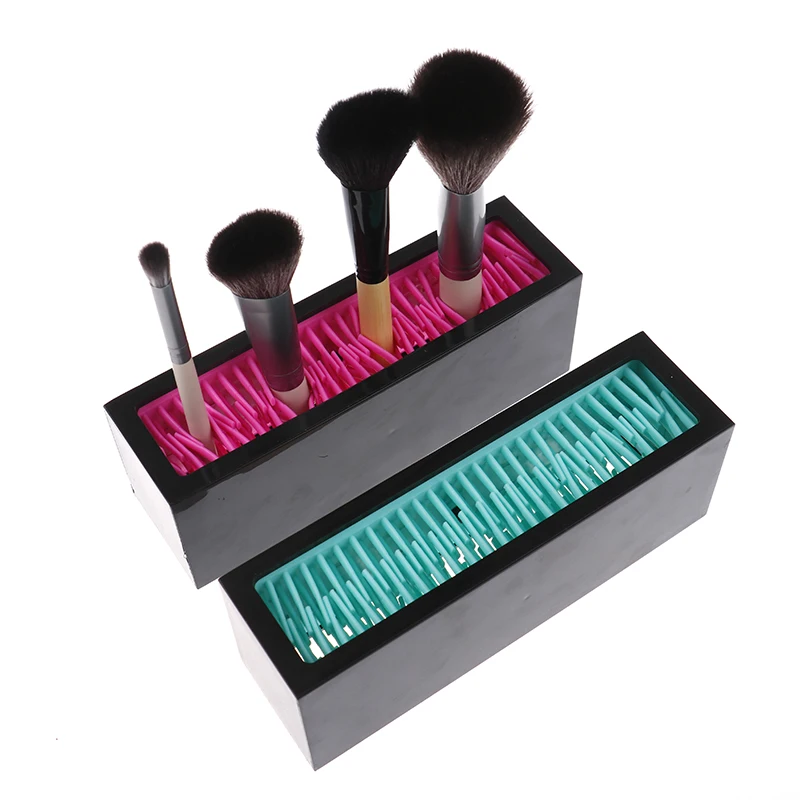 1PCS Makup Brush Rack Makeup Brushes Holder Silicone Storage Rack for Cosmetic Tools
1PCS Makup Brush Rack Makeup Brushes Holder Silicone Storage Rack for Cosmetic Tools