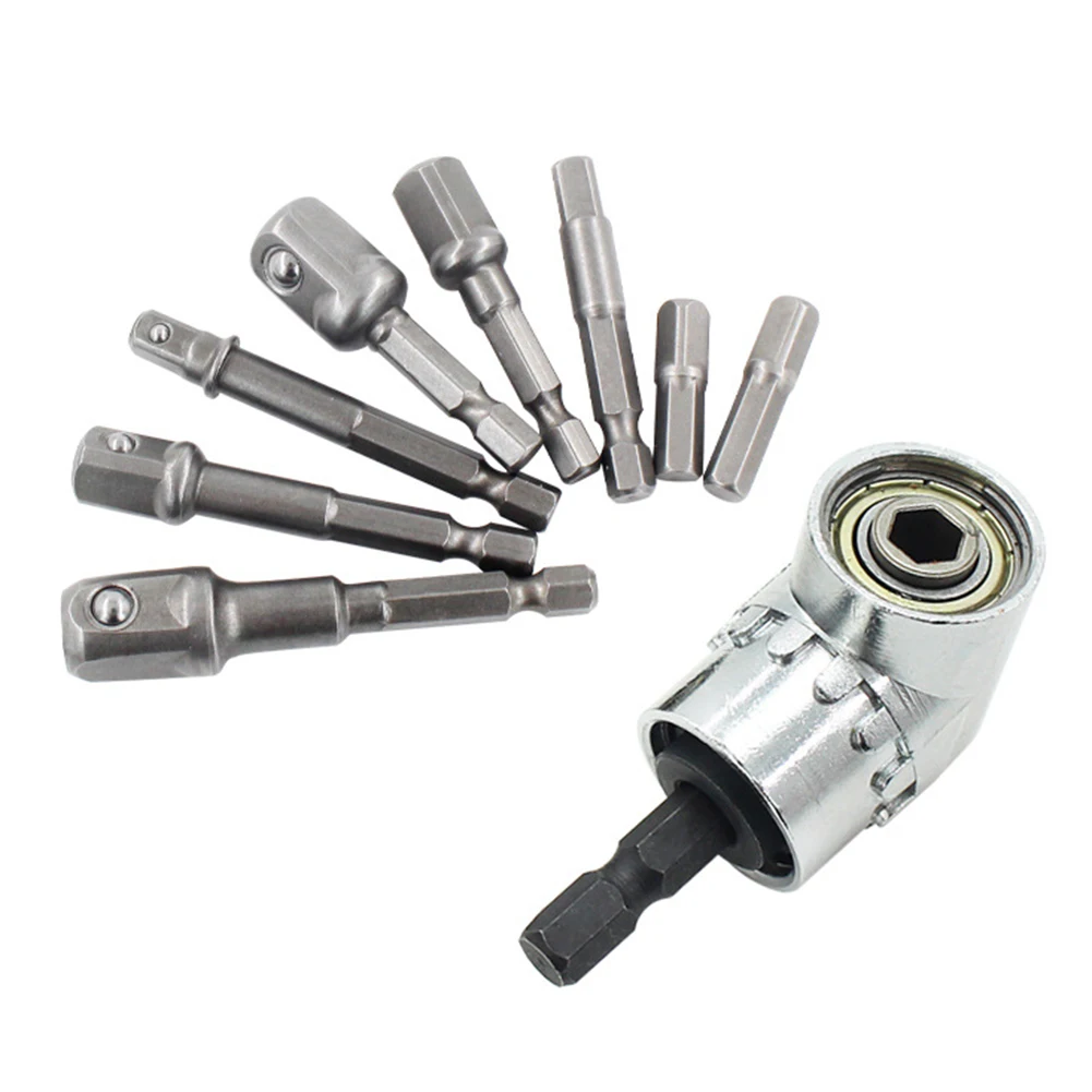 9pcs Angle Driver Extension Power Drill Hex Shank Wrench Drive Power Drill Socket Adapter Socket Extension Rod Set
9pcs Angle Driver Extension Power Drill Hex Shank Wrench Drive Power Drill Socket Adapter Socket Extension Rod Set