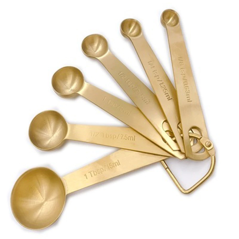 6Pcs Stainless Measuring Cups & Spoons For Baking Cooking Coffee Kitchen Tools Baking Measuring Spoon Kitchen Supplies Measure
6Pcs Stainless Measuring Cups & Spoons For Baking Cooking Coffee Kitchen Tools Baking Measuring Spoon Kitchen Supplies Measure