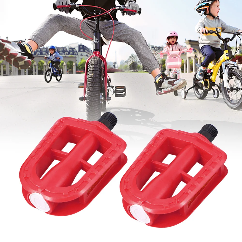 2 Pairs Kids Pedal Practical Children Bike Pedal Non-Slip Platform Flat Pedal for Outside Outdoor (Red + Blue)
2 Pairs Kids Pedal Practical Children Bike Pedal Non-Slip Platform Flat Pedal for Outside Outdoor (Red + Blue)