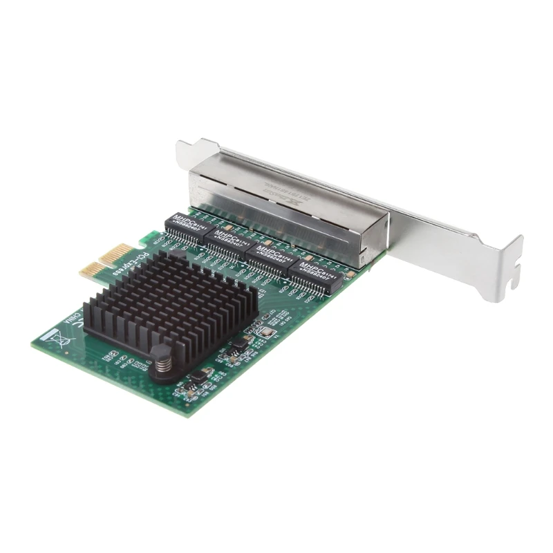 PCIe PCI Express 10/100/1000M to 4 Port 4x Gigabit Card Ethernet Network Adapter U1JA
PCIe PCI Express 10/100/1000M to 4 Port 4x Gigabit Card Ethernet Network Adapter U1JA