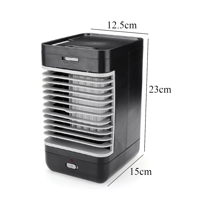 Portable Fan Air Conditioner Humidifier Purifier Desktop AC220V Mini Cooling Fan Air Cooler Black Fan for Camping Outdoor
Portable Fan Air Conditioner Humidifier Purifier Desktop AC220V Mini Cooling Fan Air Cooler Black Fan for Camping Outdoor