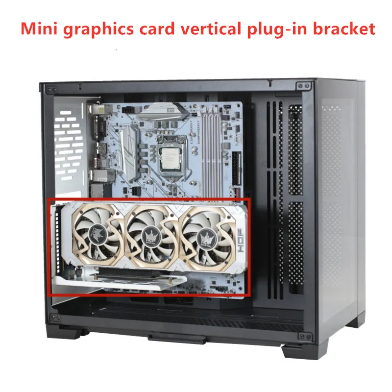 Graphics card steering Vertical insertion and placement support do for LIANLI LIANLI Bauhaus o11mini video card ATX power box
Graphics card steering Vertical insertion and placement support do for LIANLI LIANLI Bauhaus o11mini video card ATX power box
