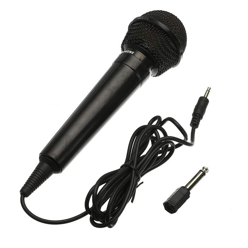 Сценический проводной микрофон для караоке ручной МегаФон 3 5 мм + 6 35