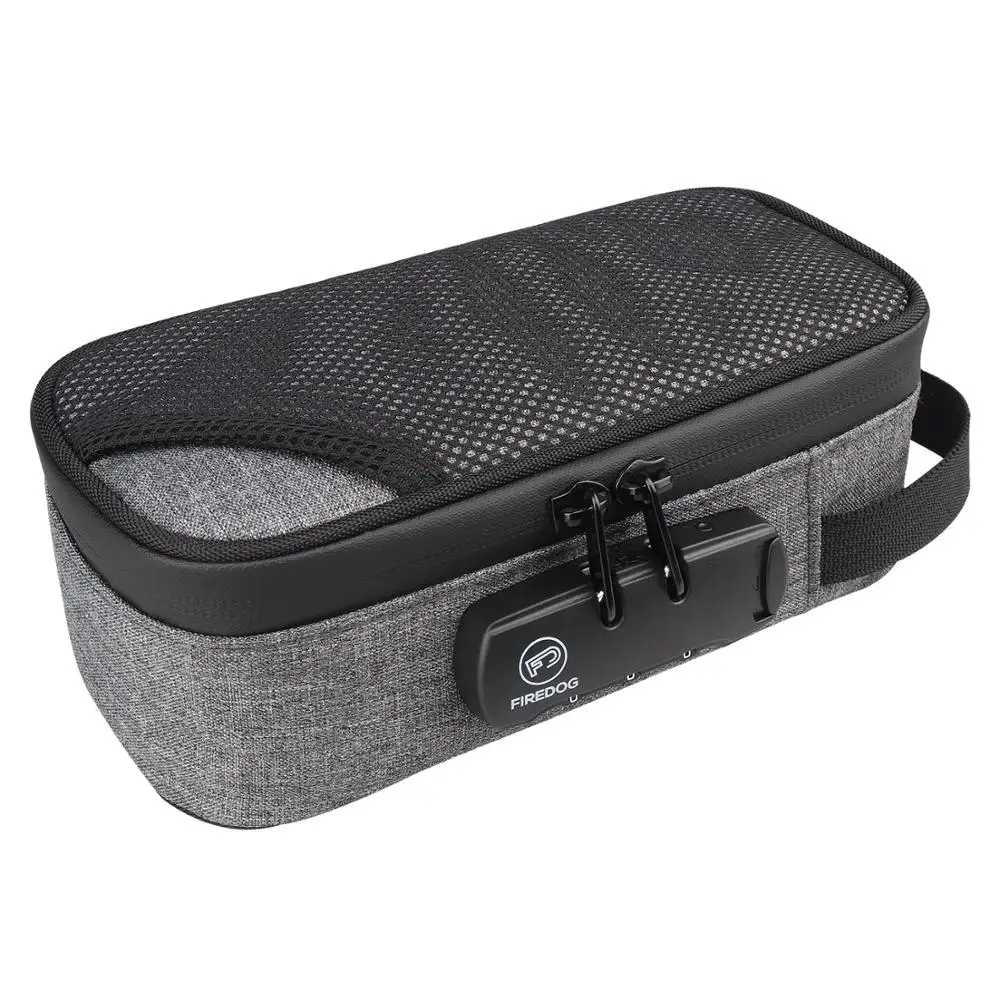 FIREDOG Smoking Smell Proof Stash Bag With Combination Lock Carbon Lined Container Organizer For Tobacco Weed Storage Case
FIREDOG Smoking Smell Proof Stash Bag With Combination Lock Carbon Lined Container Organizer For Tobacco Weed Storage Case
