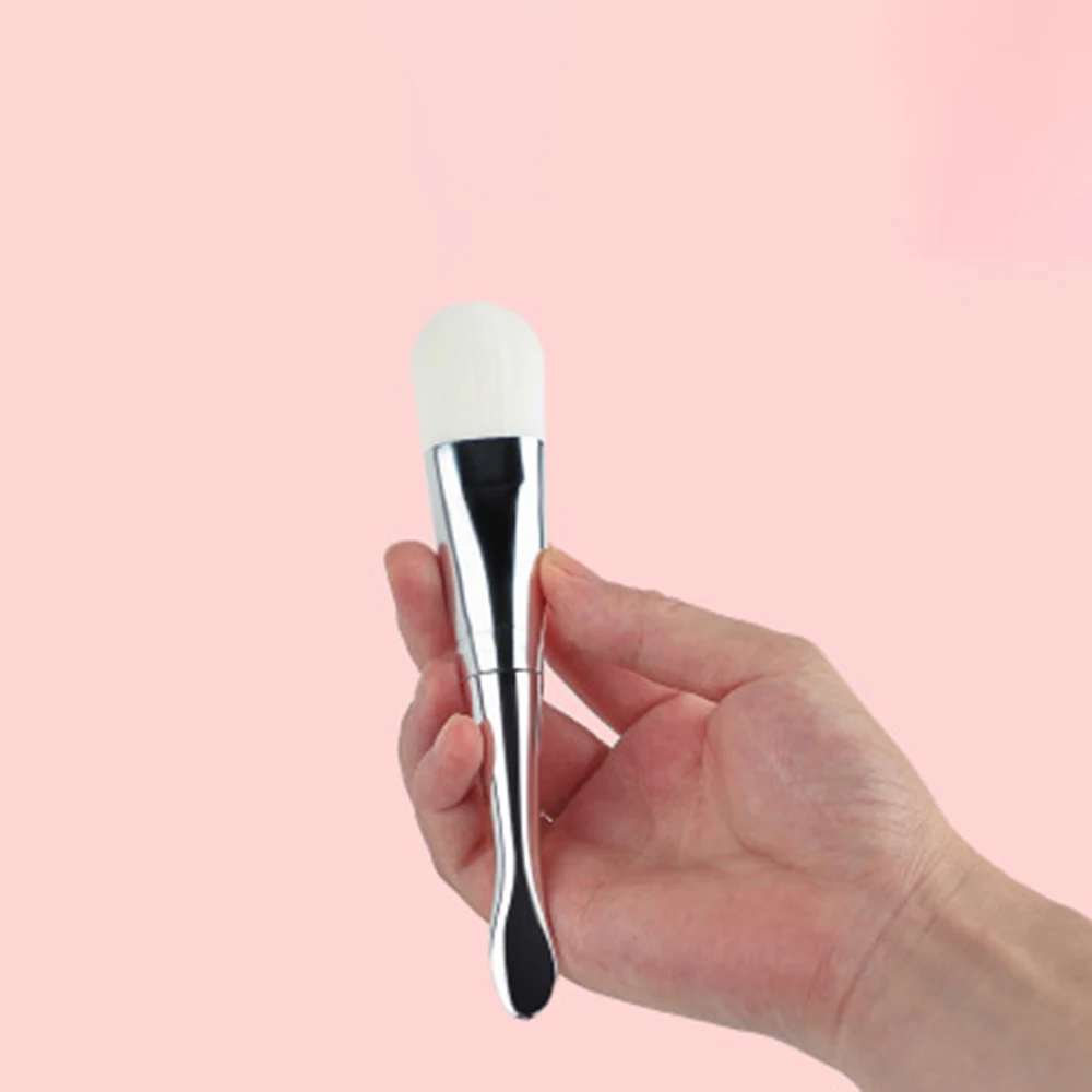 1PC Double-ended Soft Bristle Plating Brush Face Mask Brush DIY Mud Stirring Cosmetic Mixing Reusable Tool with Spoon 
1PC Double-ended Soft Bristle Plating Brush Face Mask Brush DIY Mud Stirring Cosmetic Mixing Reusable Tool with Spoon