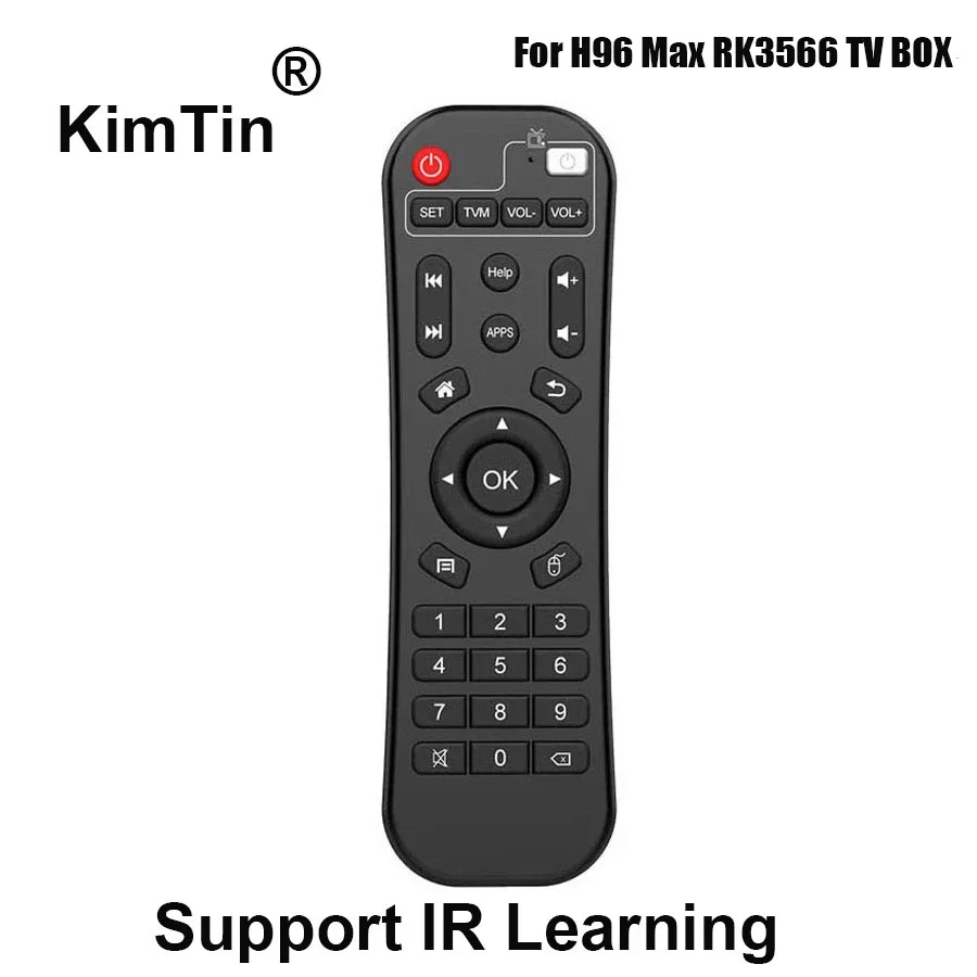 ИК беспроводной пульт дистанционного управления для ТВ-приставки HK1 Max RK3566 Android 11,0
ИК беспроводной пульт дистанционного управления для ТВ-приставки HK1 Max RK3566 Android 11,0
