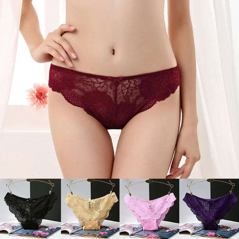 Sexy Lace Thong Women G-String Panties Women Low Waist Underwear Embroidery Female Thongs Transparent Hollow Out Lingerie New
Sexy Lace Thong Women G-String Panties Women Low Waist Underwear Embroidery Female Thongs Transparent Hollow Out Lingerie New