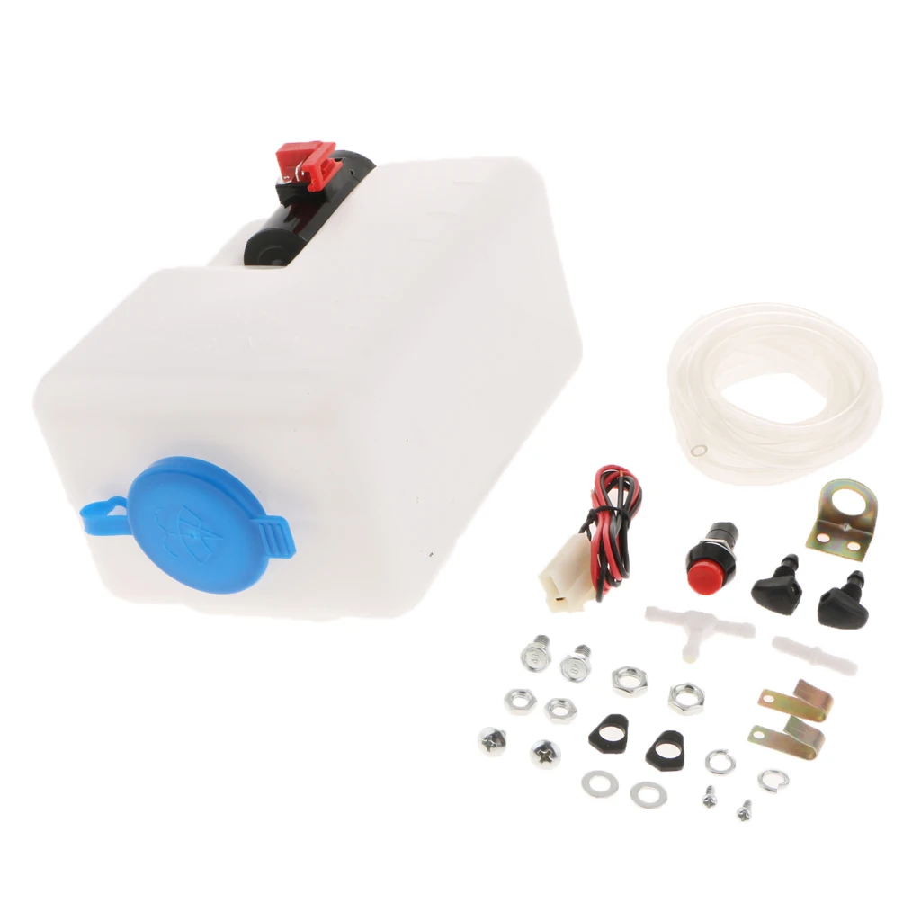 12V Universal Windscreen Washer Bottle With Mounting Bracket Washing Pump Series
12V Universal Windscreen Washer Bottle With Mounting Bracket Washing Pump Series