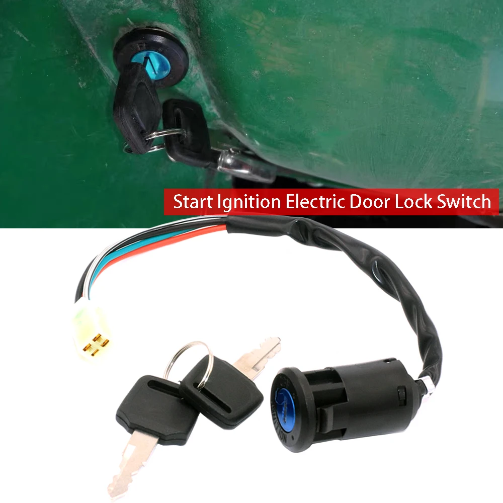 Motorcycle Ignition Switch Key Motorbike Lock Switch with 4Wires Socket Key For ATV Kawasaki Honda Suzuki Kazuma Moto
Motorcycle Ignition Switch Key Motorbike Lock Switch with 4Wires Socket Key For ATV Kawasaki Honda Suzuki Kazuma Moto