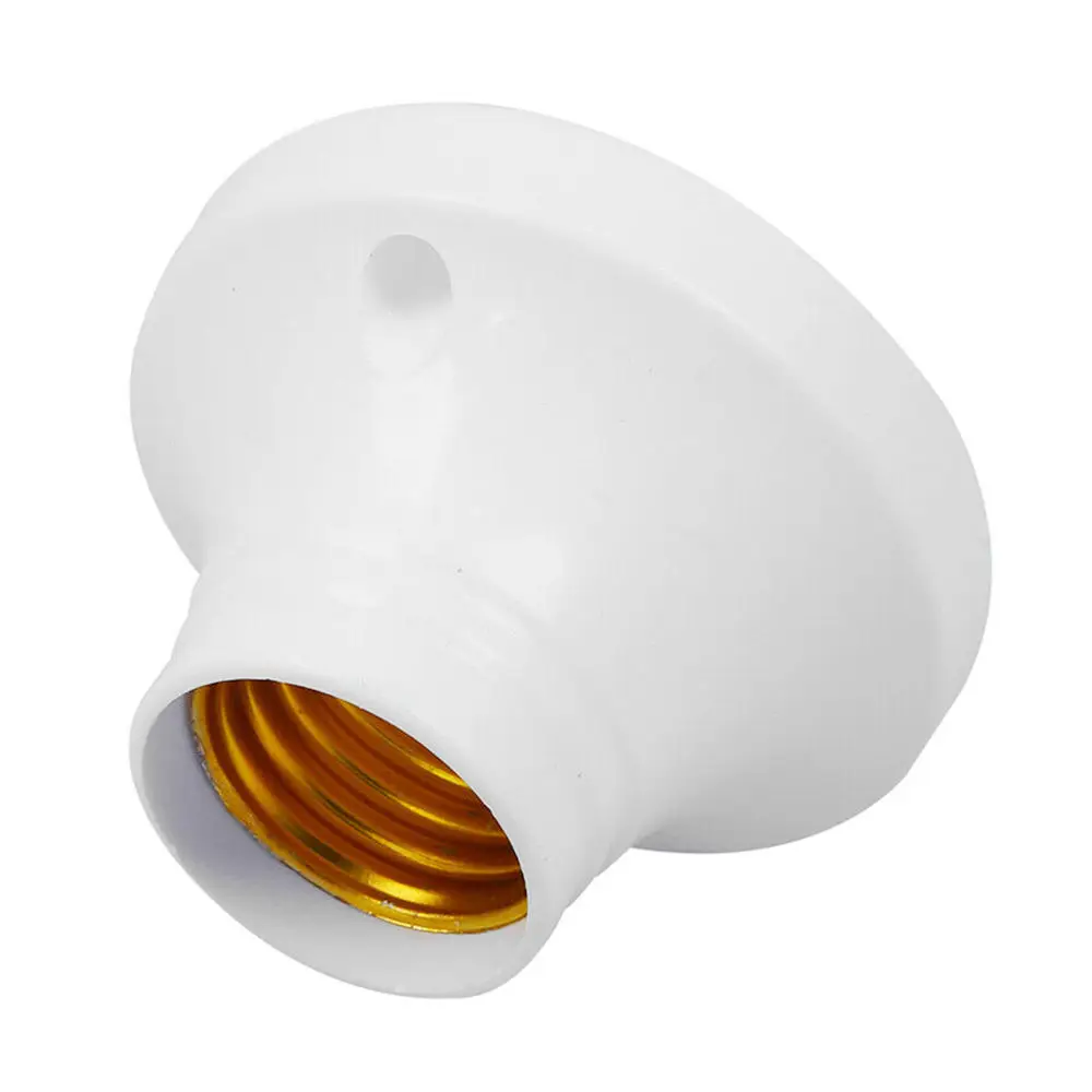 10PCS E27 Screw Base Round Plastic Light Bulb Lamp Socket Holder Adapter White 10 X E27 Lamp Holders 2019 New Style
10PCS E27 Screw Base Round Plastic Light Bulb Lamp Socket Holder Adapter White 10 X E27 Lamp Holders 2019 New Style