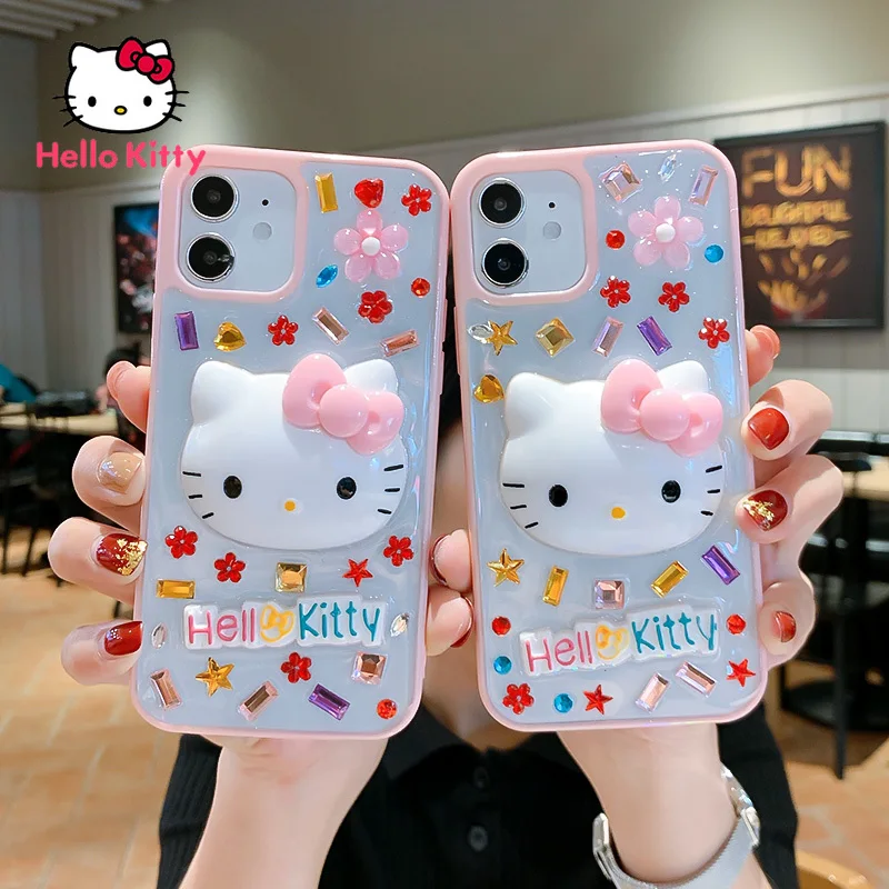 Hello Kitty for IPhone 6S/7/8P/X/XR/XS/XSMAX/11/12Pro/12mini Pink Silicone Soft Shell Cute Stereo Phone Case
Hello Kitty for IPhone 6S/7/8P/X/XR/XS/XSMAX/11/12Pro/12mini Pink Silicone Soft Shell Cute Stereo Phone Case