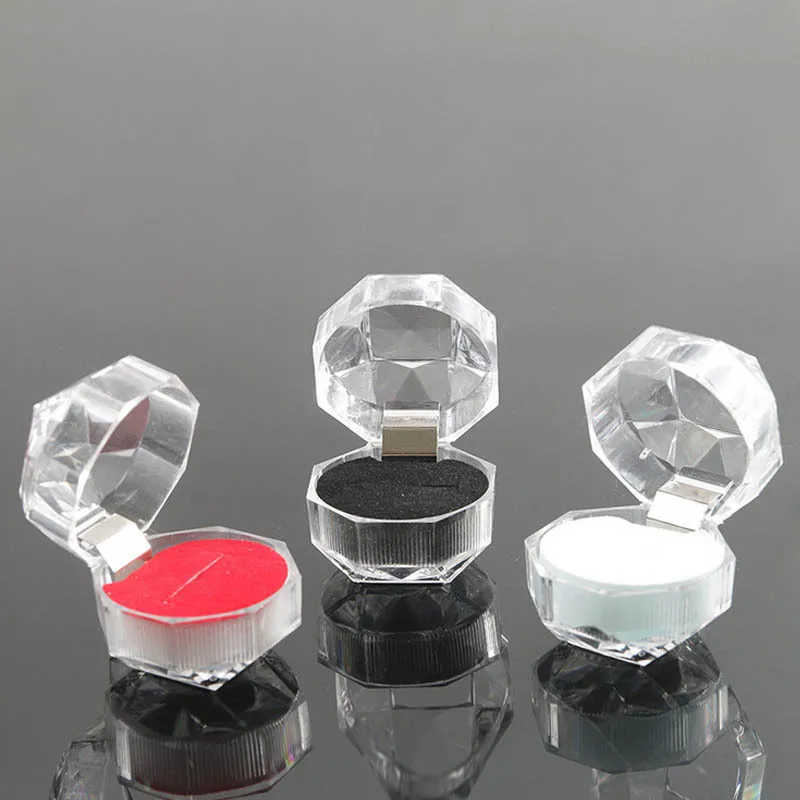2pcs 3.9*3.9CM White Black Red Acrylic Hard Transparent Small Box Ring Earrings Jewelry Display Gift Packaging Box
2pcs 3.9*3.9CM White Black Red Acrylic Hard Transparent Small Box Ring Earrings Jewelry Display Gift Packaging Box