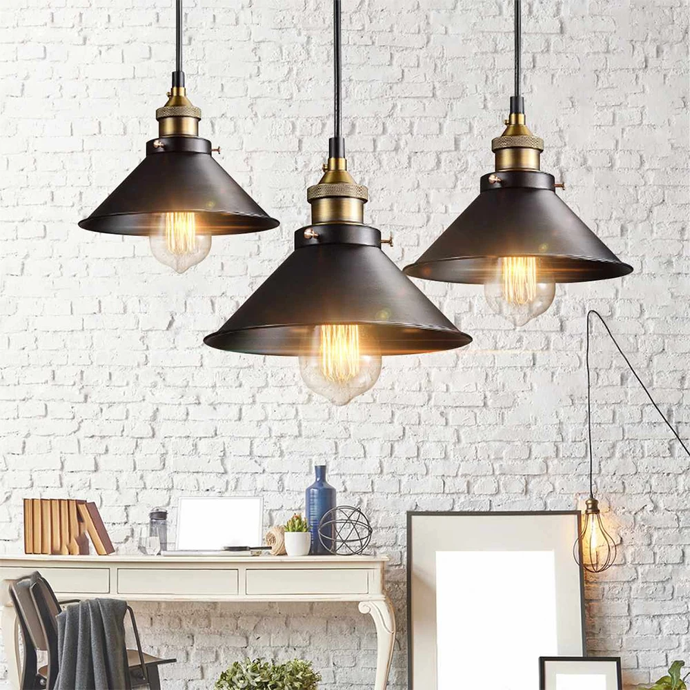 Vintage Pendant Light Loft Retro Chandelier Pendant Lamp E27 Base Industrial Hanging light Edison Home Lighting for Living Room
Vintage Pendant Light Loft Retro Chandelier Pendant Lamp E27 Base Industrial Hanging light Edison Home Lighting for Living Room