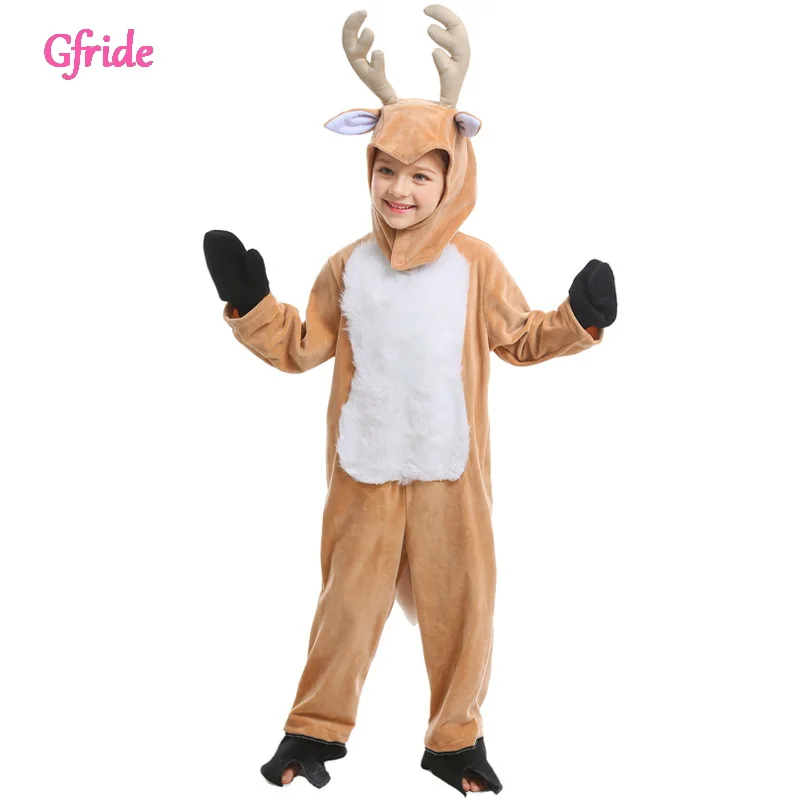 Christmas Boys Girls Eve Xmas Dress up Party Costumes Kids Deer Animal Jumpsuit New Year Children Hooded Clothing 3-12 Years
Christmas Boys Girls Eve Xmas Dress up Party Costumes Kids Deer Animal Jumpsuit New Year Children Hooded Clothing 3-12 Years
