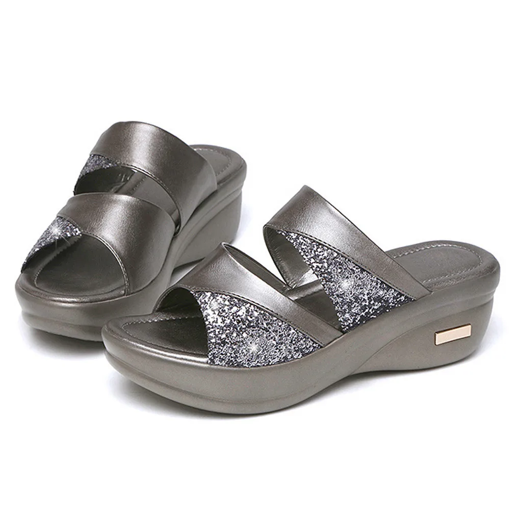 SAGACE Platform High Heel Women Fashion Crystal Fish Mouth Wedges Slippers Outdoor Shoes Ladies Elegant Shoes With Pump
SAGACE Platform High Heel Women Fashion Crystal Fish Mouth Wedges Slippers Outdoor Shoes Ladies Elegant Shoes With Pump