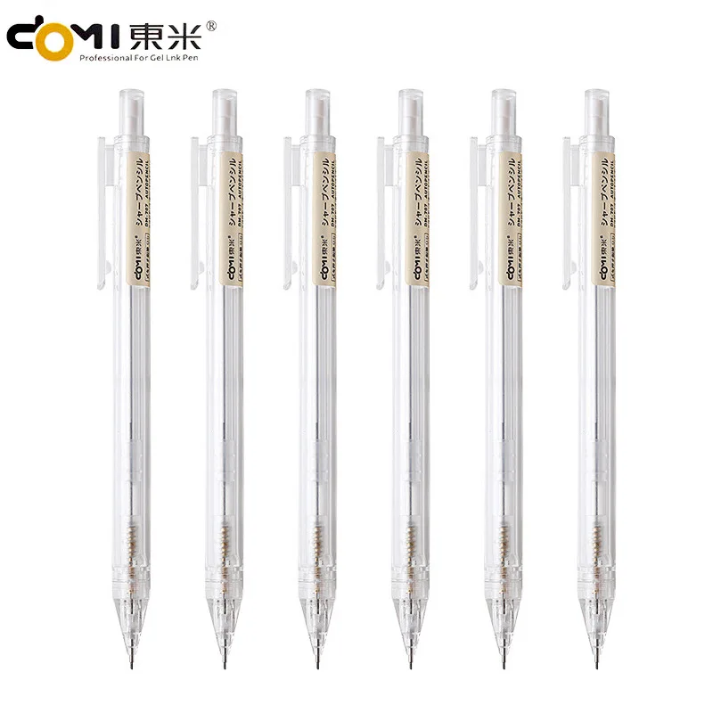 12pcs/lots Contracted style 0.5mm automatic pencil transparent pen-holder with eraser Student Stationery Supplies
12pcs/lots Contracted style 0.5mm automatic pencil transparent pen-holder with eraser Student Stationery Supplies
