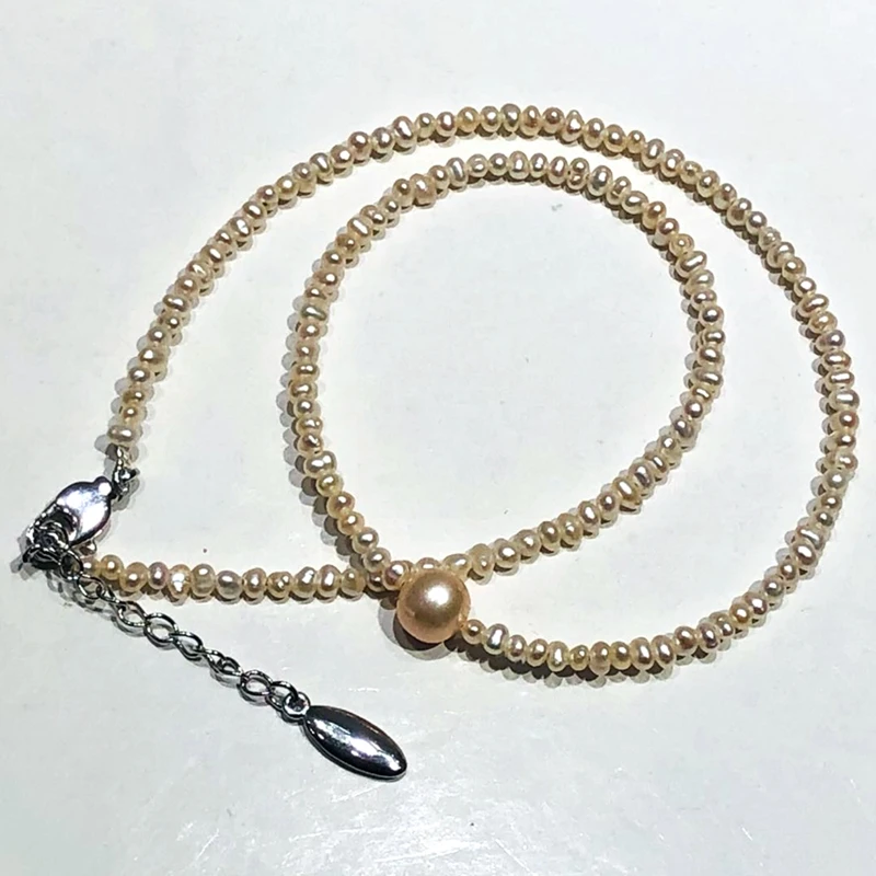 Ожерелье из пресноводного жемчуга диаметром 2 мм и диаметром 8-9 мм, толщиной жемчуг с отверстиями дюйма
Ожерелье из пресноводного жемчуга диаметром 2 мм и диаметром 8-9 мм, толщиной жемчуг с отверстиями дюйма