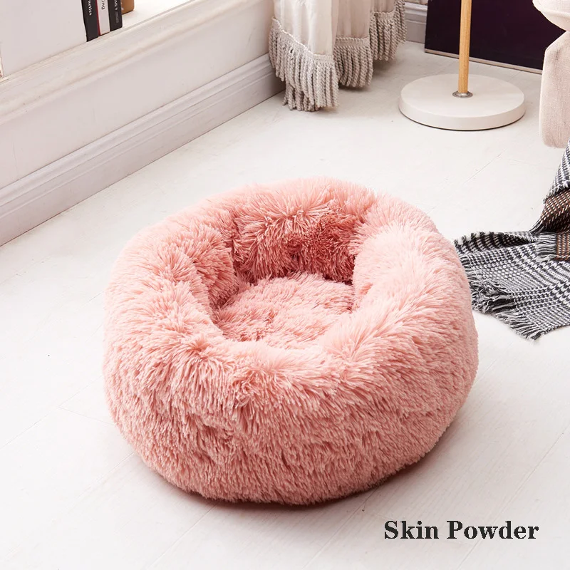 Round Plush Cat Dogs Bed House Soft Cat Bed Round Pet Dog Bed For Heightened Design Pet House Winter Warm Sleeps Bed Puppy Mat
Round Plush Cat Dogs Bed House Soft Cat Bed Round Pet Dog Bed For Heightened Design Pet House Winter Warm Sleeps Bed Puppy Mat