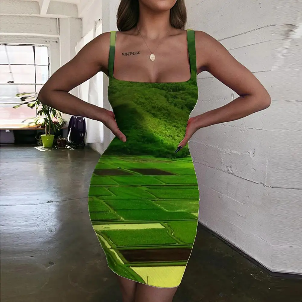 Giyu Brand Landscape Dresses Women Forest Bodycon Dress Green Sundress Novel Ladies Dresses Womens Clothing Party New
Giyu Brand Landscape Dresses Women Forest Bodycon Dress Green Sundress Novel Ladies Dresses Womens Clothing Party New