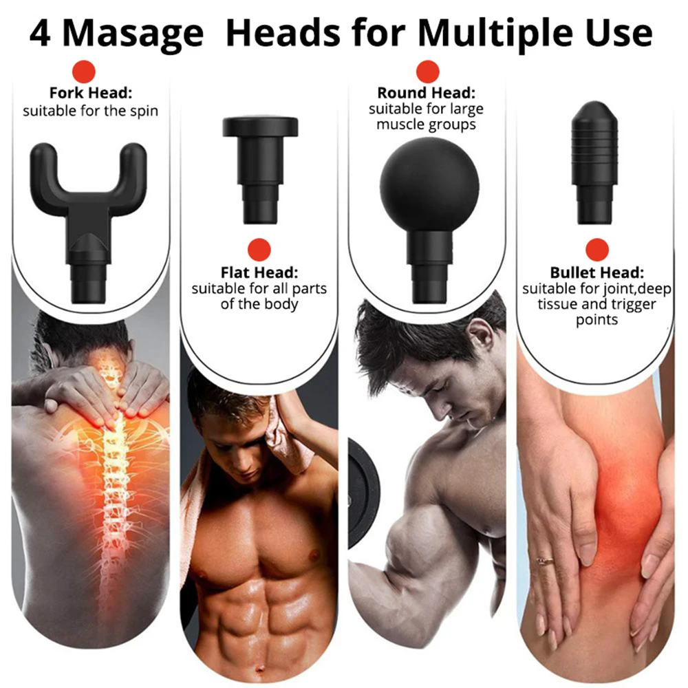 2020 Deep Muscle Massage Gun Sports Therapy Massager Pain Relief Slimming Shaping Body Massager Exercising Slimming Pain Relief
2020 Deep Muscle Massage Gun Sports Therapy Massager Pain Relief Slimming Shaping Body Massager Exercising Slimming Pain Relief