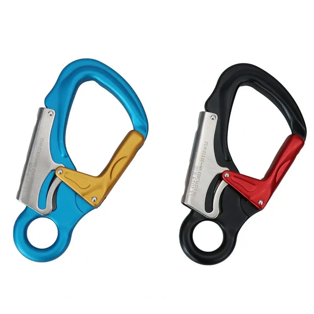 Climbing Carabiner Camping Equipment Safety 35KN Auto Locking Clip Heavy Duty Carabiner Rock Mountaineering Survival Hook
Climbing Carabiner Camping Equipment Safety 35KN Auto Locking Clip Heavy Duty Carabiner Rock Mountaineering Survival Hook