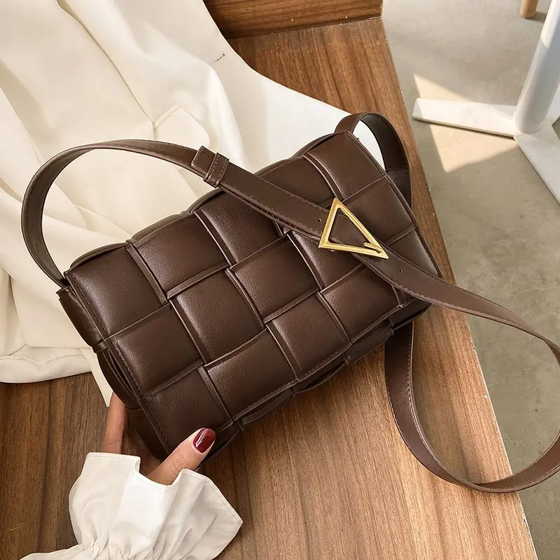 Small Weave Flap Bags For Women 2020 New Good Quality Fashion PU Leather Shoulder Crossbody Bag Female Handbags sac a main femme
Small Weave Flap Bags For Women 2020 New Good Quality Fashion PU Leather Shoulder Crossbody Bag Female Handbags sac a main femme