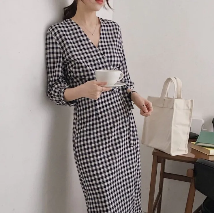 2021 Plus Size Dress Fall Vintage Dress Lattice A-Line Vogue Dress for Women Sweet V-Neck Lantern Sleeve Female Dress Streetwear
2021 Plus Size Dress Fall Vintage Dress Lattice A-Line Vogue Dress for Women Sweet V-Neck Lantern Sleeve Female Dress Streetwear