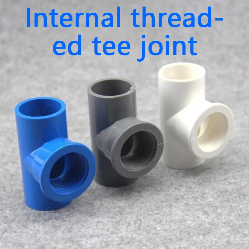 Internal threaded tee joint PVC Female Thread T Connector Water Pipe Joint Aquarium Parts Garden Irrigation Adapter 1 Pcs
Internal threaded tee joint PVC Female Thread T Connector Water Pipe Joint Aquarium Parts Garden Irrigation Adapter 1 Pcs