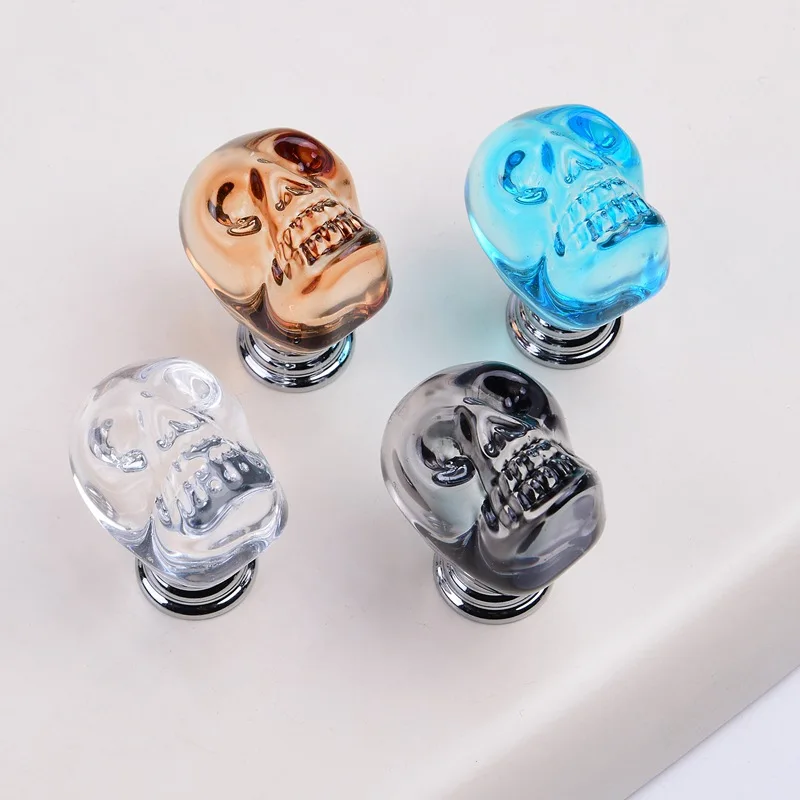 Furniture Modern Simple European Drawer Crystal Skull Cupboard Handle Glass Wardrobe Door Single Hole Hardware Handle
Furniture Modern Simple European Drawer Crystal Skull Cupboard Handle Glass Wardrobe Door Single Hole Hardware Handle