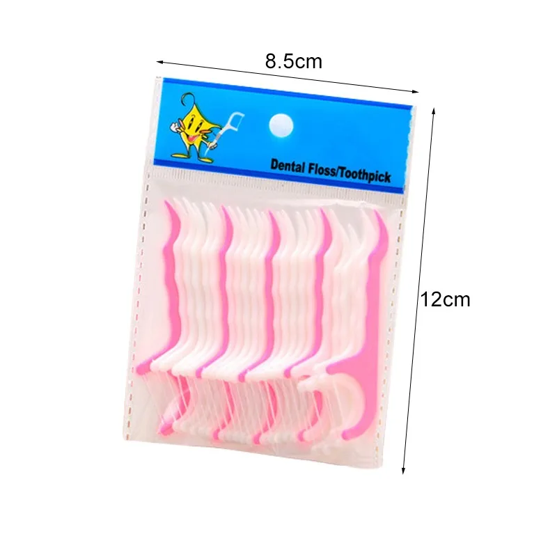 50pcs Toothpick Disposable Dental Flosser Interdental Brush Teeth Stick Toothpicks Floss Pick Oral Gum Teeth Cleaning Care Tools
50pcs Toothpick Disposable Dental Flosser Interdental Brush Teeth Stick Toothpicks Floss Pick Oral Gum Teeth Cleaning Care Tools