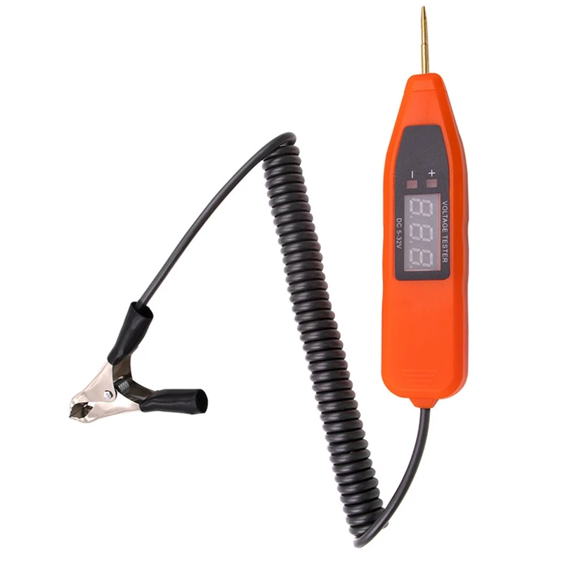 1Pc Car Voltage Test Light Electric Pen Line Detection Electric Test Multi-function Electrician Maintenance Digital Display Pen
1Pc Car Voltage Test Light Electric Pen Line Detection Electric Test Multi-function Electrician Maintenance Digital Display Pen