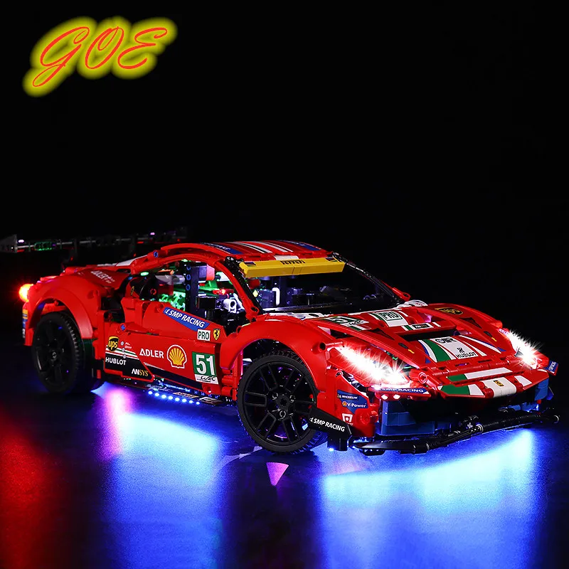 Набор со светодиодсветильник кой для 42125, совместимый с Ferrari 488 GTE, конструктор AF Racing #51, Детские модели, игрушки, подарки (светильник ка)
Набор со светодиодсветильник кой для 42125, совместимый с Ferrari 488 GTE, конструктор AF Racing #51, Детские модели, игрушки, подарки (светильник ка)
