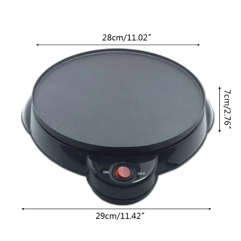 Electric Family Pancake Maker Household Batter Crepe Maker Home Kitchen Tool DIY Restaurant Supplies
Electric Family Pancake Maker Household Batter Crepe Maker Home Kitchen Tool DIY Restaurant Supplies
